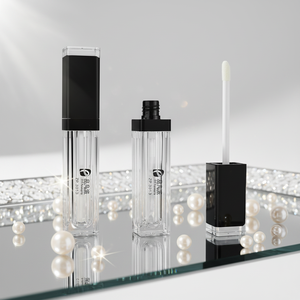 Tubo de Brillo Labial Cuadrado Elegante con Espejo, Superventas <span class=keywords><strong>2021</strong></span>, para Envase de Brillo Labial Vacío, de Fábrica de Envases Cosméticos - Product Image 3