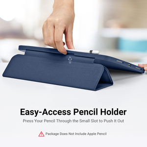Funda Inteligente con Soporte Tríptico para iPad A16 iPad 10.ª Generación 11 Pulgadas 2025/10.9 Pulgadas <span class=keywords><strong>2022</strong></span>, con Soporte para Lápiz y Parte Trasera de TPU Suave - Product Image 4
