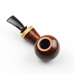 Pipe à fumer Nanmu en pierre à tête ronde haut de gamme <span class=keywords><strong>Briar</strong></span> - Product Image 5