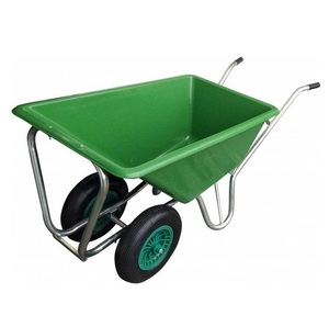 Большой объем, пластиковая 160 литровая полиэтиленовая тачка, <span class=keywords><strong>2</strong></span> колеса, идеально подходит для скошенной травы, конюшни для лошадей Kruiwagen Altrad Fort - Product Image 4