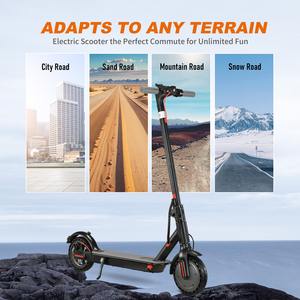 Scooter Eléctrico Eco de 36V 10.4AH con Batería de Litio para Adultos, Venta al Por Mayor en China, Disponible en Almacenes de EE. UU., Reino Unido y la UE - Product Image 6