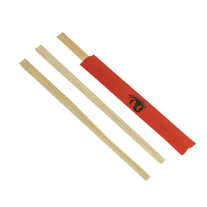 Eco Friendly High Quality Hot Selling Wholesale Cheap Price Paper Wrapped Disposable Bamboo Chopsticks