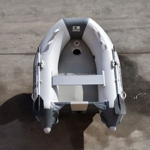 HUIHAO Achetez un grand <span class=keywords><strong>bateau</strong></span> pneumatique pliable de 2,3 m en Hypalon PVC, <span class=keywords><strong>bateau</strong></span> de pêche en aluminium, plancher robuste, haute vitesse, yacht gonflable - Product Image 1