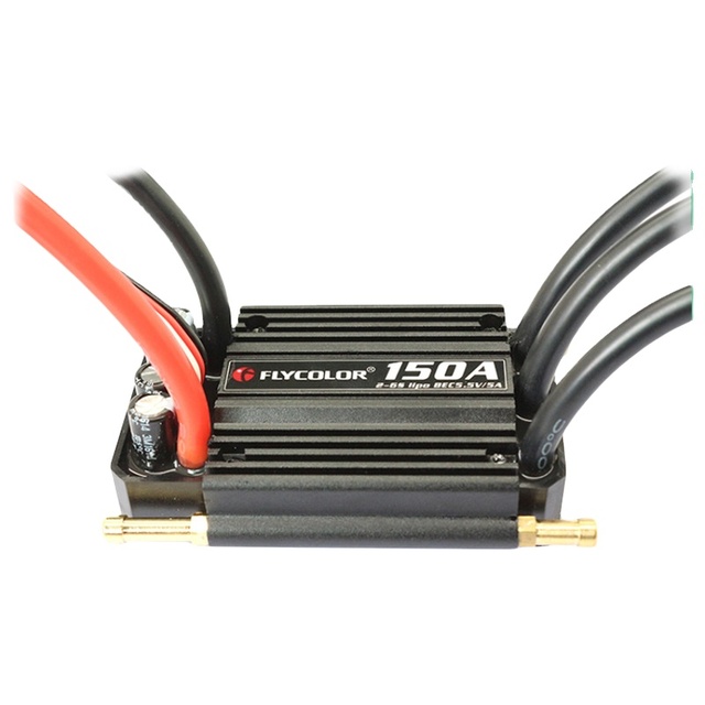 FLYCOLOR FlyMonster Series Brushless ESC 50A 70A 90A 120A 150A ESC & Programming Card for RC Model Boats