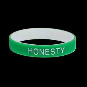 Pulsera de Silicona de Alta Calidad con Mensajes de Modestia, Sabiduría, Valour, Bondad y Honesty - Product Image 6