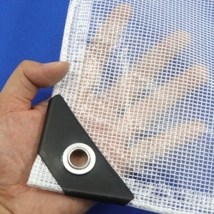 Bâche en PVC transparente résistante et imperméable pour couverture <span class=keywords><strong>de</strong></span> jardin extérieur, écran en maille imperméable, balcon, tissu industriel - Product Image 3
