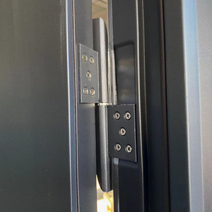 <span class=keywords><strong>Puerta</strong></span> de Entrada de Acero de <span class=keywords><strong>Doble</strong></span> <span class=keywords><strong>Hoja</strong></span> de Vidrio TECHTOP - Diseño Moderno con Luz Natural y Acceso Conveniente - Product Image 5