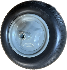 3,50-8PU Rueda sólida giratoria Estilo plano-libre 3,50-8PU Material de poliuretano Material plástico para ruedas giratorias - Product Image 6