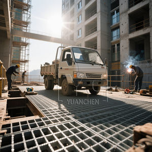 Grille en acier galvanisé soudé, à dents dentelées, <span class=keywords><strong>pour</strong></span> drainage, Hdg, appartement, villa, allée, grille de sol - Product Image 3