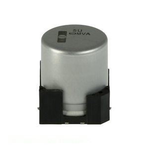 Distribuidor Autorizado, Condensador de Aluminio de Montaje Superficial de 330 uF, 330UF 20% 100V SMD EMVA101GDA331MMN0S - Product Image 1