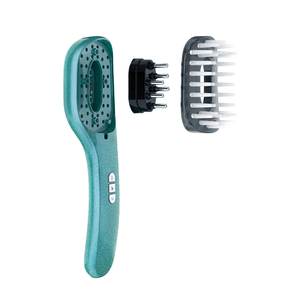 Peine Eléctrico Portátil Recargable <span class=keywords><strong>para</strong></span> el Crecimiento <span class=keywords><strong>del</strong></span> Cabello, Cepillo Masajeador <span class=keywords><strong>para</strong></span> el Cuero Cabelludo, Aplicador de Aceite Esencial Anticaída, Acero ABS + PE - Product Image 4