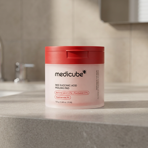 Medicube Red Succinic Acid Peeling Pad 2024, Discos Exfoliantes para el Cuidado del Acné - Product Image 3