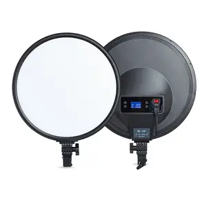 Round Panel Led Video Fill Lamp 14 Inch 40W Circle Led Soft Ring Light for Photography Studio Live Stream