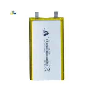 XWD rechargeable ली आयन 1260110 पावर बैंक 3.7v लिथियम बहुलक बैटरी सेल 10000mah लाइपो बैटरी