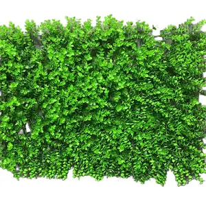 Groothandel Kunstmatige Groene Eucalyptus Gras Plant Muur Tuin Achtertuin Decor Gras Bloem Milan Plant Muur