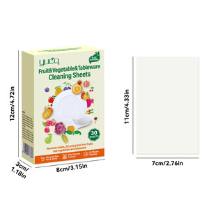 Fruit and vegetable dishwashing sheets, custom-made, degreasing and stain-removing, non-toxic and harmless, cross-border - Product Image 2
