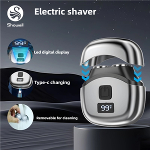 Rasoir électrique à double tête flottant à 360 ° étanche IPX6 pour hommes Rasoir de voyage rechargeable USB de type C pour hôtels - Product Image 2