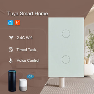 Tuya 220V Wifi Remote <strong>Control</strong> Glass Touch Wall <strong>Light</strong> Switch Supports <strong>Alexa</strong> Voice <strong>Control</strong> - Product Image 3