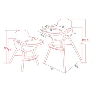 EN-14988 naturale seggiolone in <span class=keywords><strong>legno</strong></span> per bambini - Product Image 6