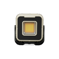 Lampe de travail rechargeable 1000LM avec 2 fils de tungstène, LED COB, IPX4, support au sol et aimant pour réparation automobile d'urgence et garage