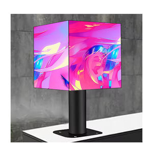 Écran LED sur pied P3.0 32x32x32cm avec cadre en aluminium, panneau publicitaire extérieur, affichage graphique télécommandé - Product Image 1