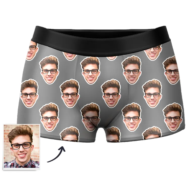 Dropshipping Custom printed men's clothing underwear sexy oem