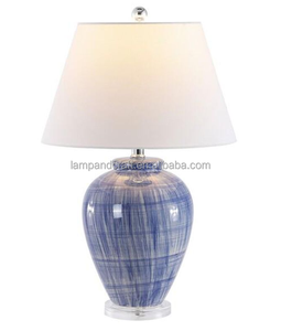 Lámpara de Noche Verde para Sala de Estar con Pantalla Blanca Decorativa para Sala de Estar, Dormitorio, Mesa de Noche - Product Image 4