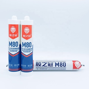 Scellant adhésif imperméable pour la construction, 300 ml, pour béton, métal, panneau mural, PVC, <span class=keywords><strong>colle</strong></span> à <span class=keywords><strong>bois</strong></span>, noir et blanc - Product Image 4