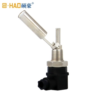 Interrupteur de niveau à flotteur magnétique monté latéralement en acier inoxydable SUS304 -20~120 ° Réservoir pour eau, huile et produits chimiques - Product Image 1