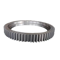 Anneau d'engrenage forgé sur mesure de grand diamètre, non standard, marque YMJX, 2000 kg, garantie 1,5 an