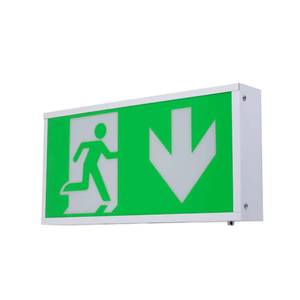 Señal de salida LED comercial con diseño de hombre corriendo, con luz de emergencia y batería de respaldo para edificios comerciales - Product Image 5