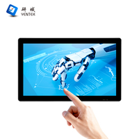 Panel HMI Industrial de 13.3 Pulgadas con Pantalla Táctil, Intel J6412, 2 LAN, 6 RS232 COM, Computadora Integrada sin Ventilador, Panel PC Industrial