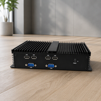 Mini PC industriel sans ventilateur Intel Celeron J1900 N2840 N2930, 6 ports COM, 2 ports LAN, VGA+, carte mère de qualité industrielle 100% neuve