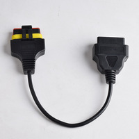Cable de Diagnóstico OBD de 16 Pines a 6 Pines para Motocicleta Benelli, Cable Conector de 6 Pines