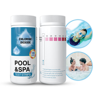 Tiras Reactivas de Dióxido de Cloro ClO2 0-10ppm 0-500ppm, Papel de Prueba Portátil de Lectura Rápida para Piscinas, Spas y Jacuzzis, OEM