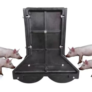 New GREAT-FARM Piglet Welfare Double-Sided Feeder-Durable Stainless Steel Creep Feeder 3 Months Warranty for Early Weaning - Product Image 1