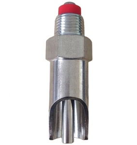 <span class=keywords><strong>DF800</strong></span> Abreuvoir à tétine pour porcelets en acier inoxydable 304, équipement d'abreuvement pour porcs, robinet d'eau, fontaine à tétine rouge pour porcelets - Product Image 2