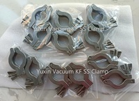 Ensemble de pinces à trois colliers de serrage en aluminium, pince pour tuyau, KF16 KF25 KF40 k50
