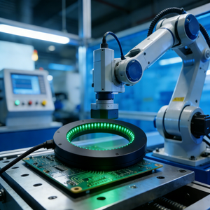 머신 비전 0도 외경 50mm 링 라이트 소스 LED 조명 산업용 조명 - Product Image 1