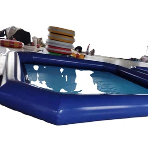 Piscine gonflable résistante aux UV durable pour la location commerciale pour le bateau de palette de main - Product Image 1