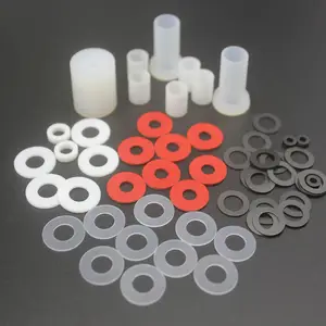 Nylon Washer Hardware Accessories Low-friction Machine Plastic Black Glassed Filled Nylon Spacer Plastic Washer