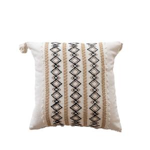 Modern Geometric Throw Pillow Square Cotton Linen Cover Removable Decorative <b>Cushion</b> For Sofa Bedroom Home Decor - Product Image 2
