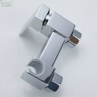 4 "Centerset Square Handheld Brass Rain Shattaf Bidet Shower Sprayer Tap Set Bathroom Hand Ablution Toilet Bidet Mixer Faucet