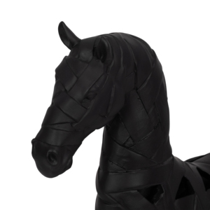 Statua di Cavallo in Poliresina dal Design Unico, Scultura Animale Audace per Arredamento Casa e Ufficio - Product Image 5