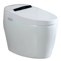 Haute Qualité Sanitaire Automatique Intelligent Cuvette De Toilette Salle De Bains Au Sol Bidet Commode Smart Toilette pour Hôtel