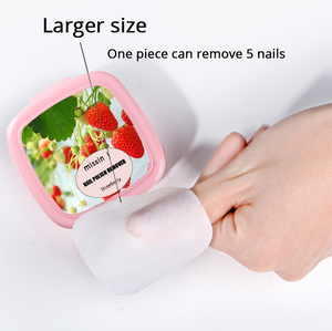 Tampons de dissolvant de vernis à ongles jetables sans déchirure avec vitamine E nourrissant, sûr et pratique, retrait efficace - Product Image 2