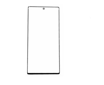 Front Touch Glass Lens with OCA Film for Samsung Galaxy Note 8 9 10 Plus 20 Ultra Front Glass Lens