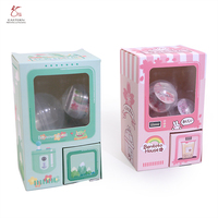 Boîte d'emballage pour distributeur automatique de jouets pour enfants, boîte surprise à logo, imprimée en couleurs, populaire, vente en gros