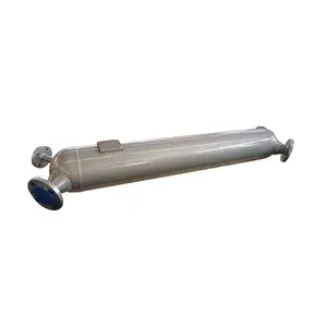 Stainless Steel Spiral Wound Condensing Tube Heat Exchanger For Fluid