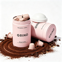 Offre Spéciale : Boîte Ronde en Métal pour Café, Personnalisable en Usine, avec Couvercles à Vis Scellés, pour Matcha, Nourriture pour Chiens, Poudre Protéinée, Sachets de Thé, Pot de Rangement en Métal